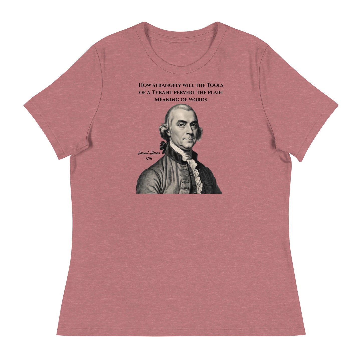 Samuel Adams Women's T-Shirt Heather Mauve