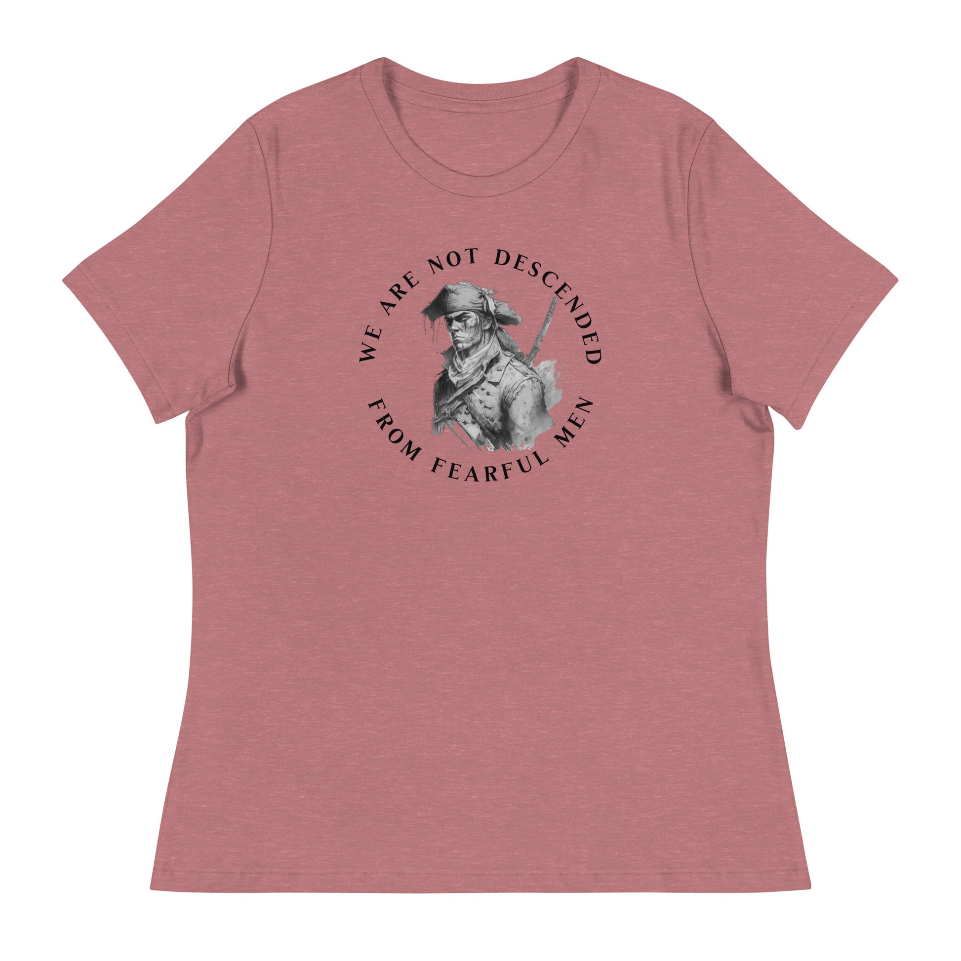 Fearless Patriot Women's T-Shirt Heather Mauve
