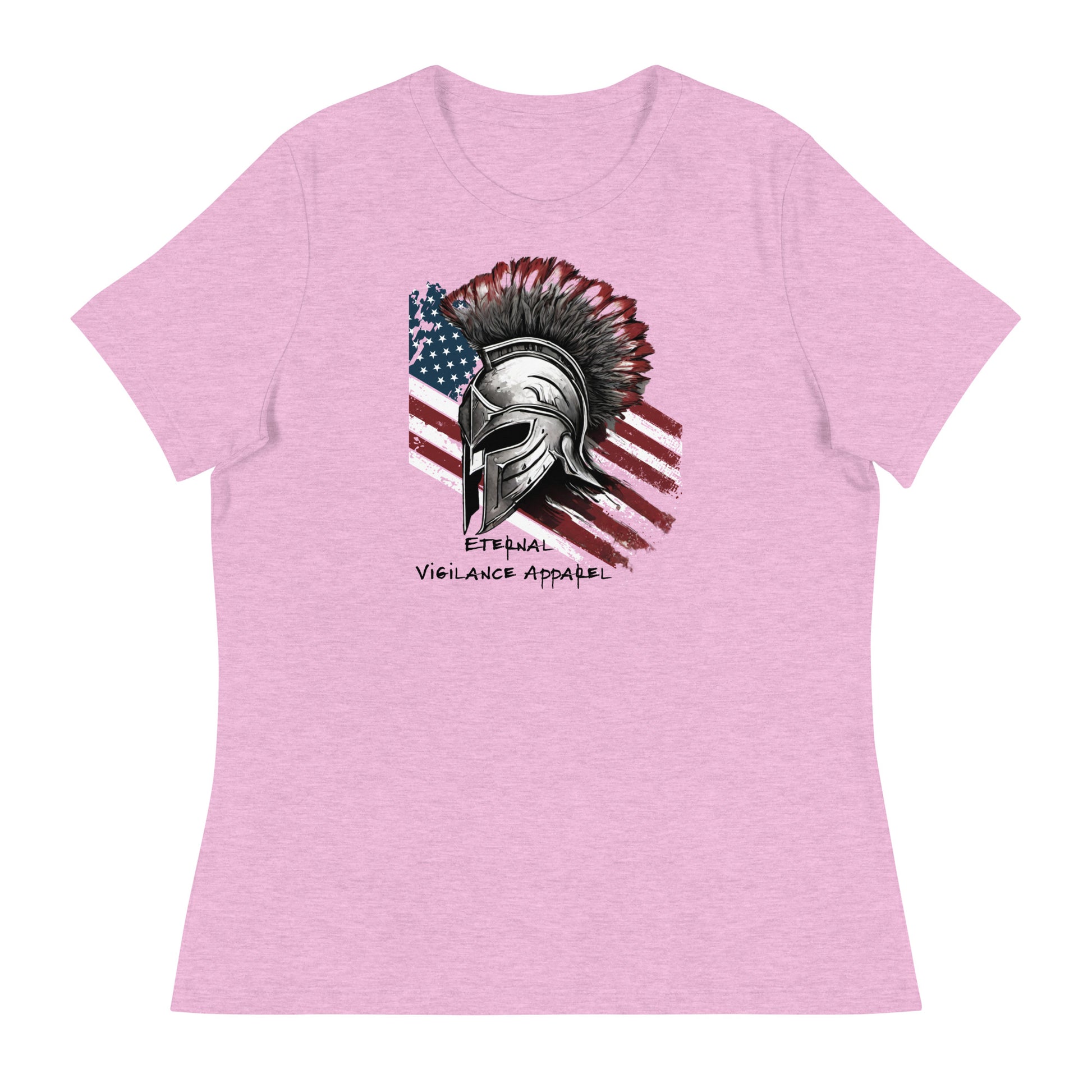 Eternal Vigilance Spartan Women's T-Shirt Heather Prism Lilac