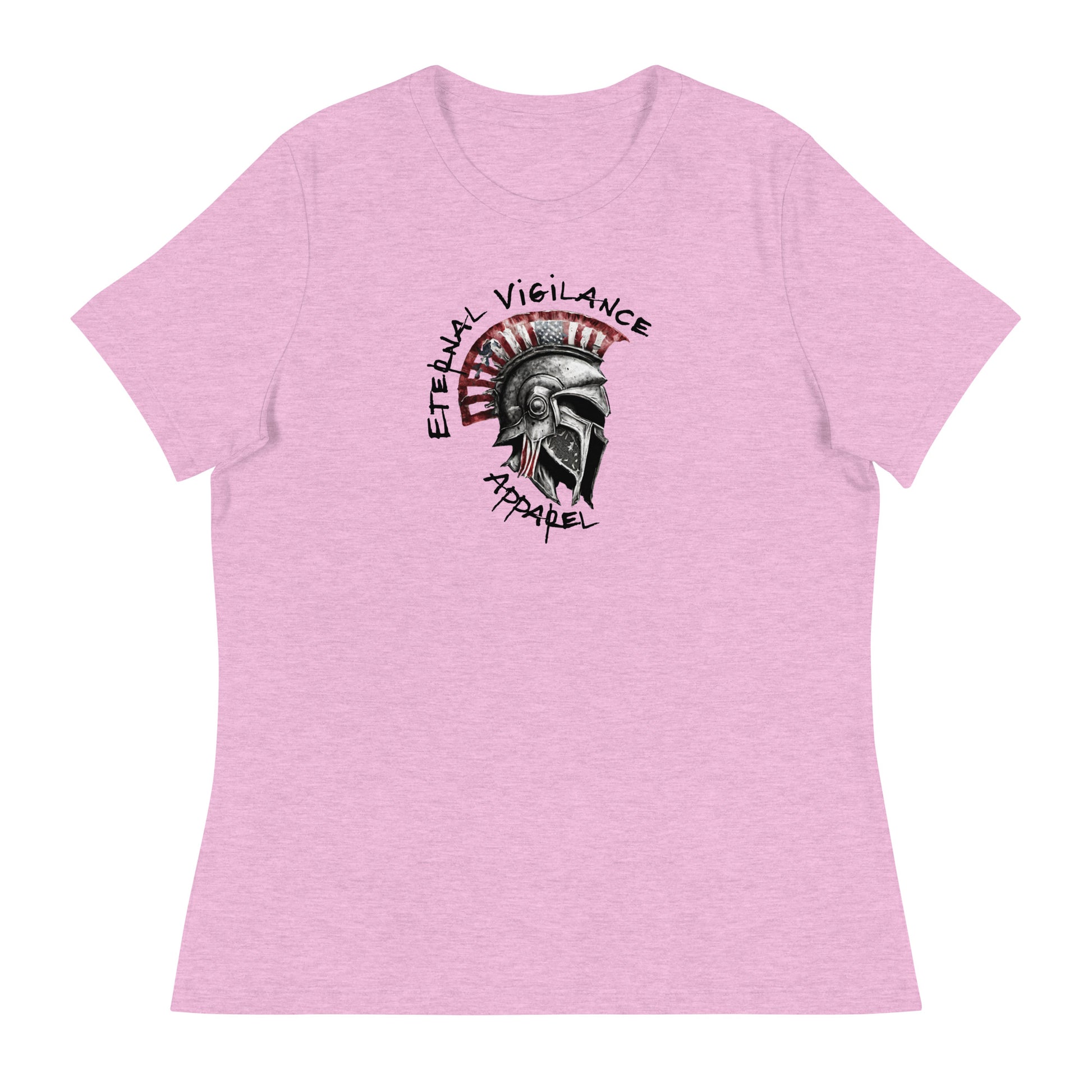 Eternal Vigilance Spartan Logo Women's T-Shirt Heather Prism Lilac