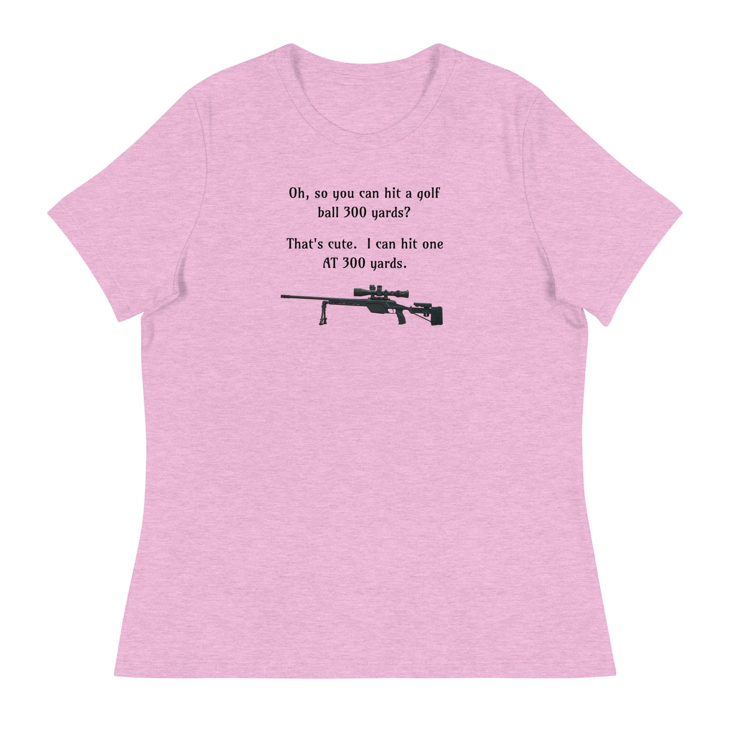 Marksman Women's T-Shirt Heather Prism Lilac