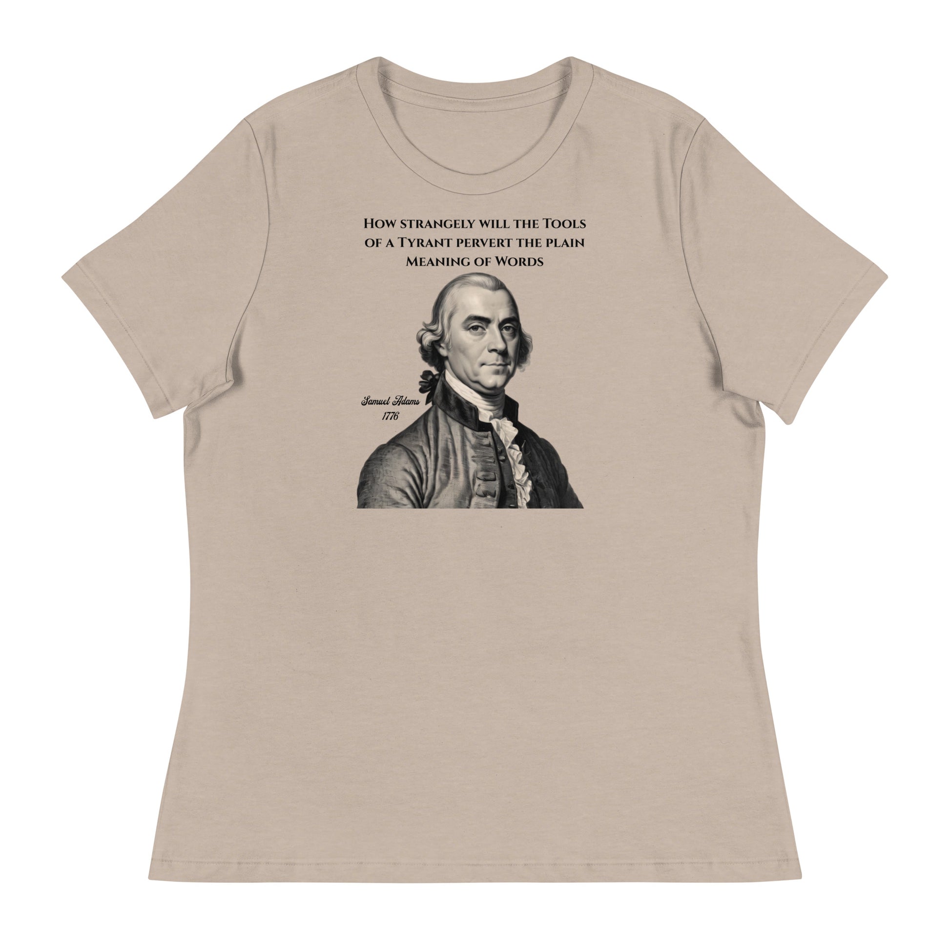 Samuel Adams Women's T-Shirt Heather Stone