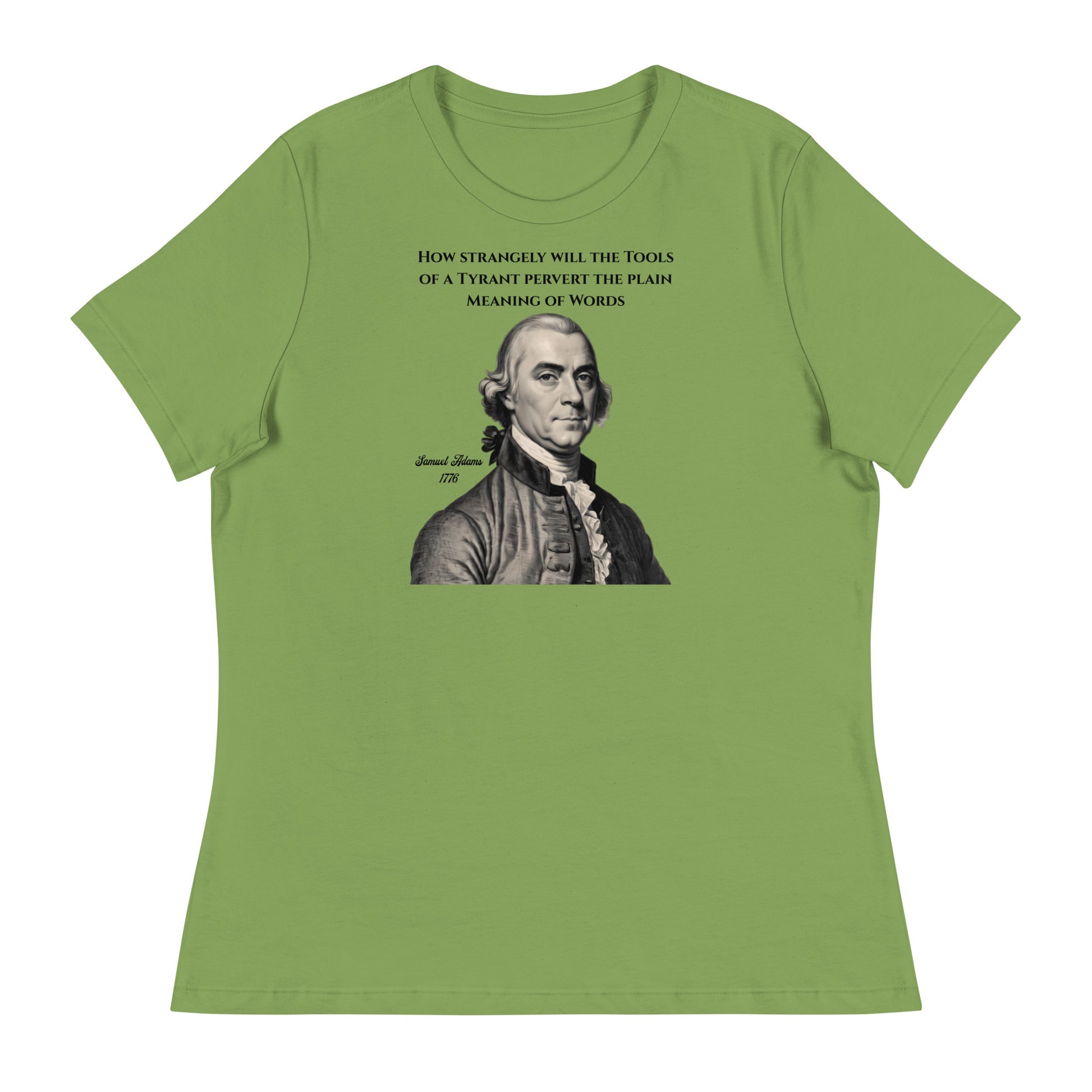 Samuel Adams Women's T-Shirt Leaf
