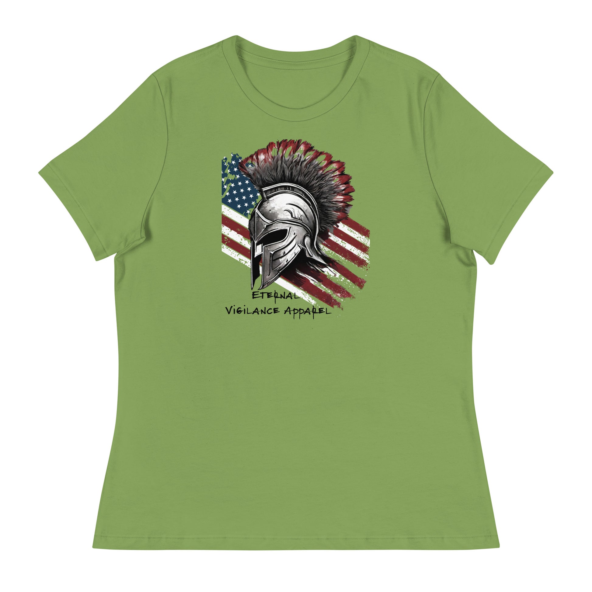 Eternal Vigilance Spartan Women's T-Shirt Leaf