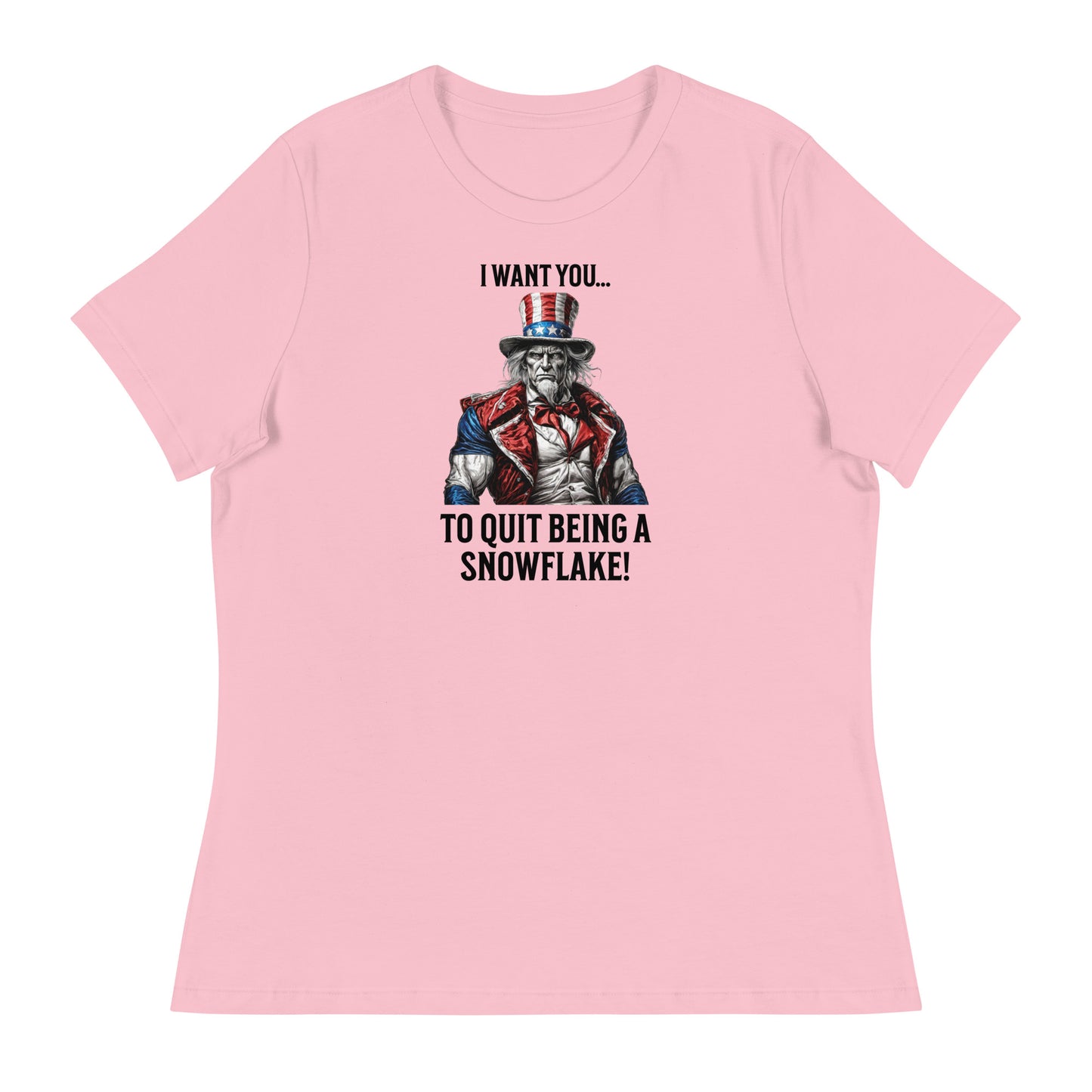 Quit Being a Snowflake Women's T-Shirt Pink