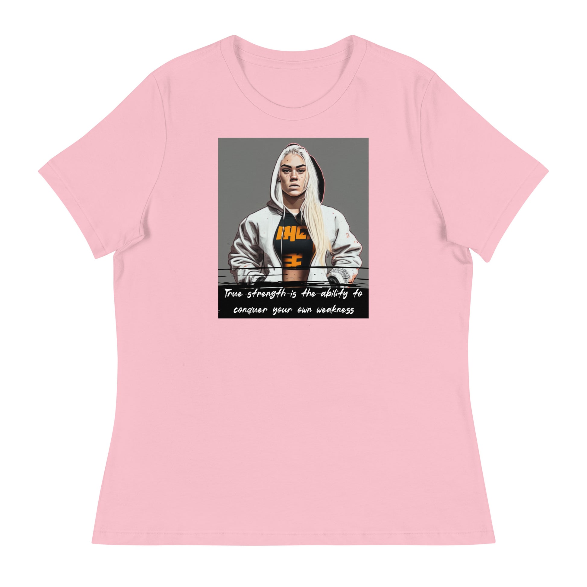 True Strength Women's Graphic T-Shirt Pink