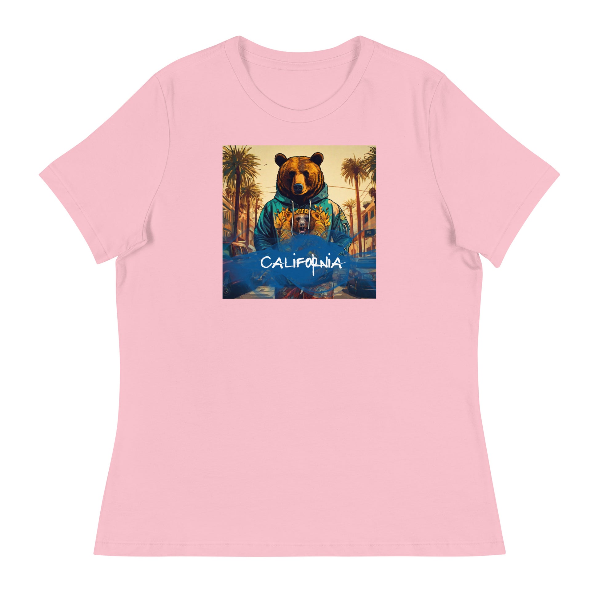 California Bear Women's T-Shirt Pink