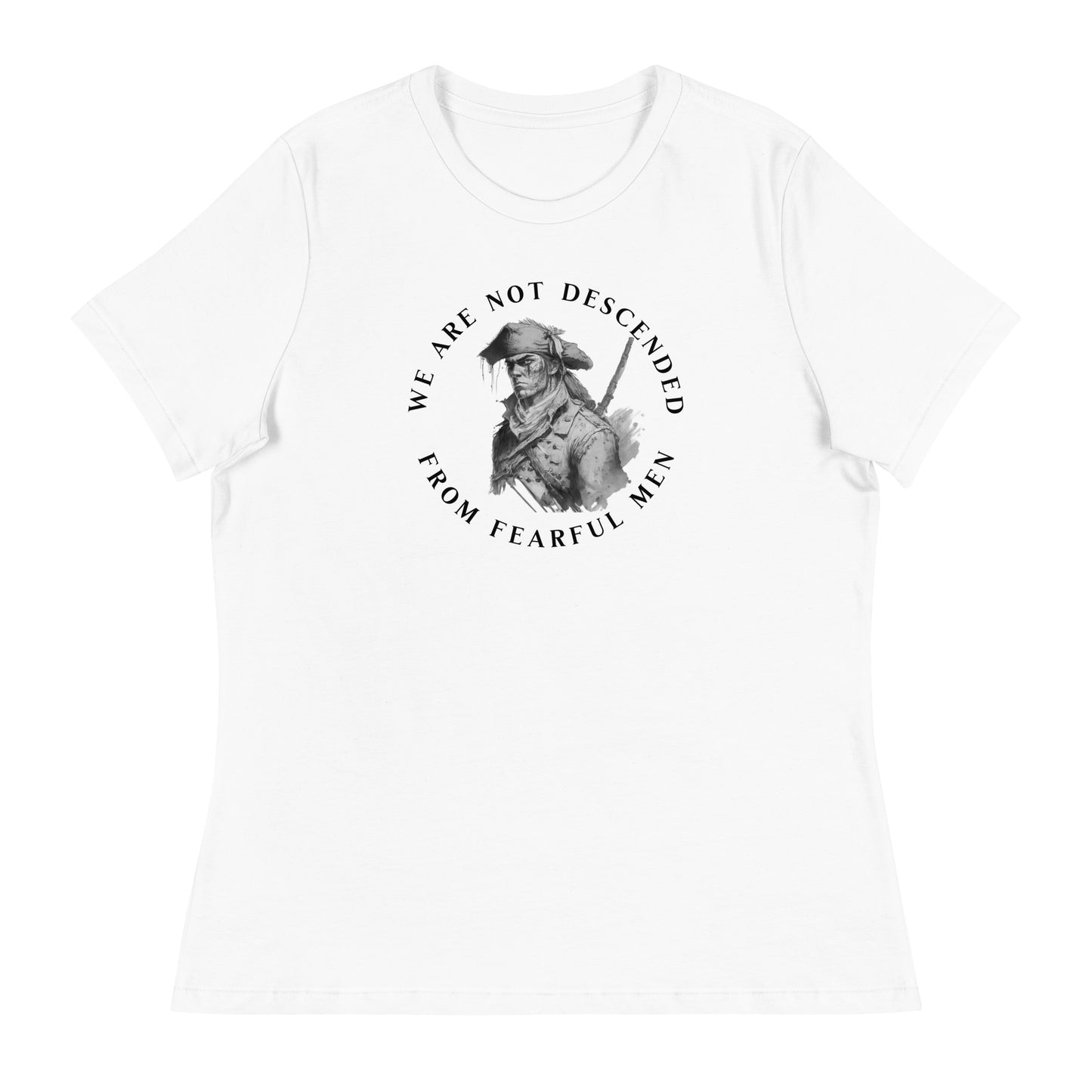 Fearless Patriot Women's T-Shirt White