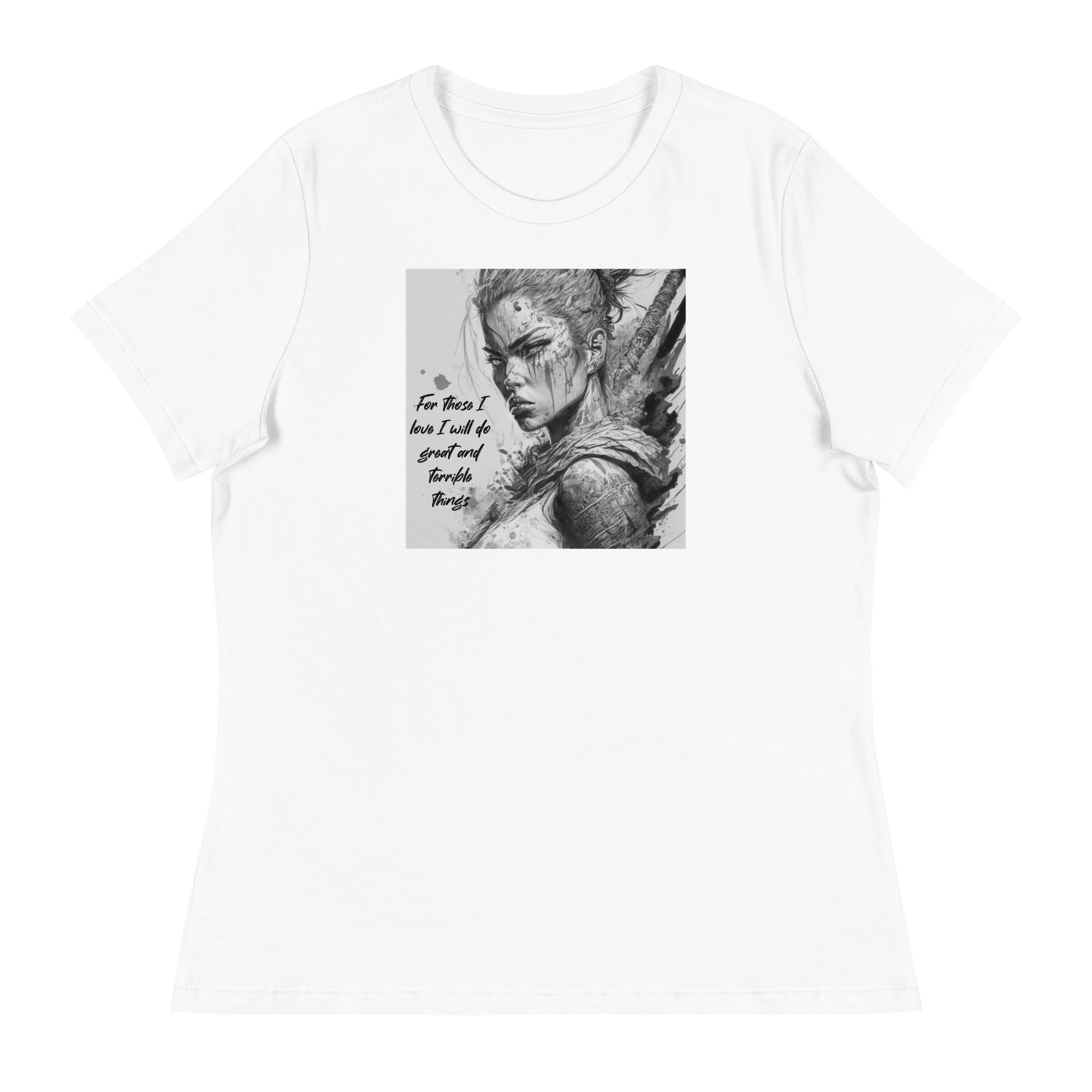 Great and Terrible Things Women's Graphic T-Shirt White